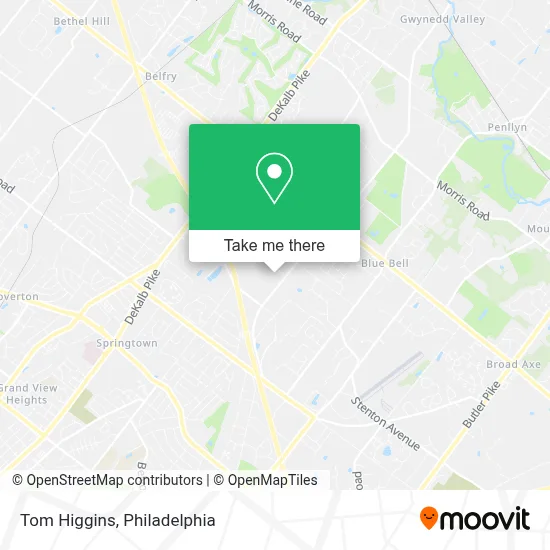 Tom Higgins map