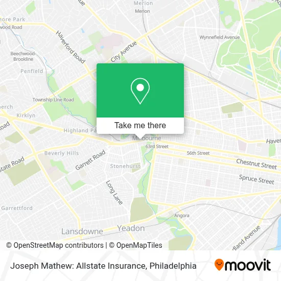 Joseph Mathew: Allstate Insurance map