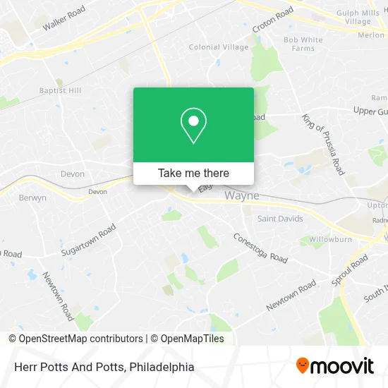 Herr Potts And Potts map