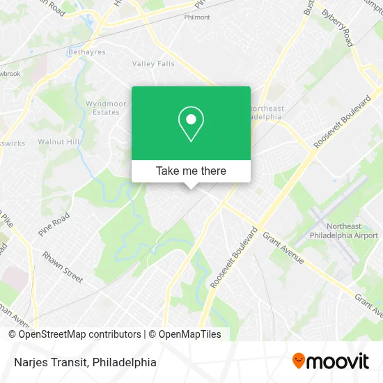 Narjes Transit map