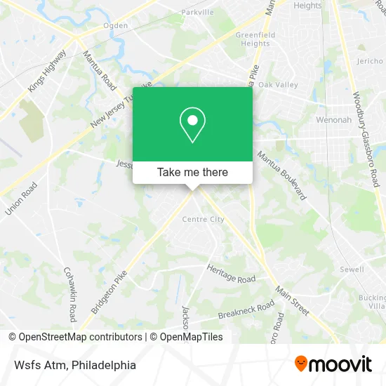 Wsfs Atm map
