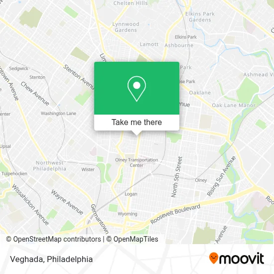 Veghada map