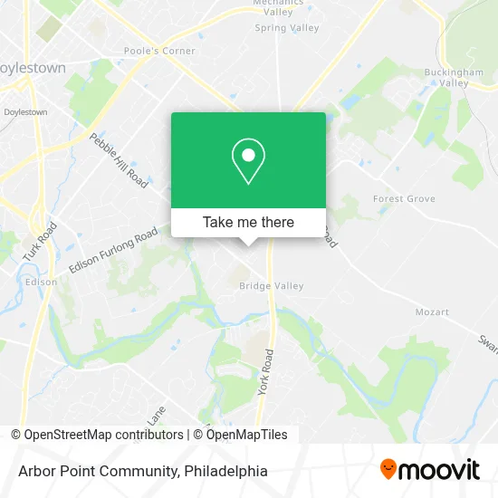 Arbor Point Community map