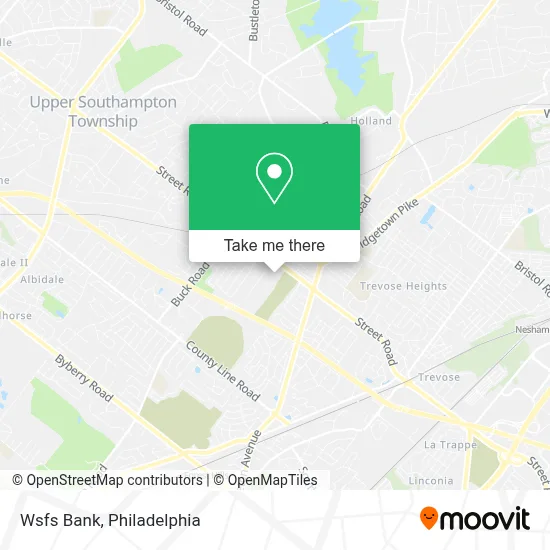 Wsfs Bank map