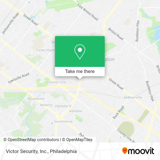 Victor Security, Inc. map