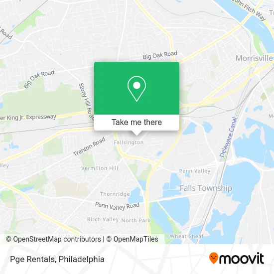 Pge Rentals map
