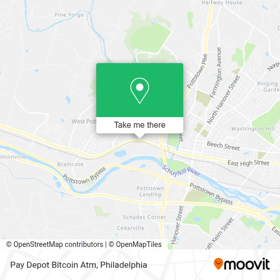 Pay Depot Bitcoin Atm map