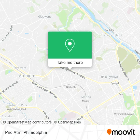 Pnc Atm map