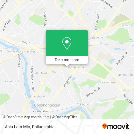 Asia Lam Mlo map
