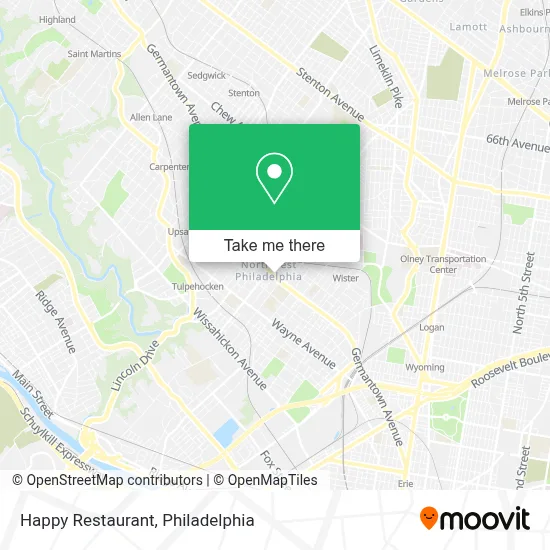 Happy Restaurant map
