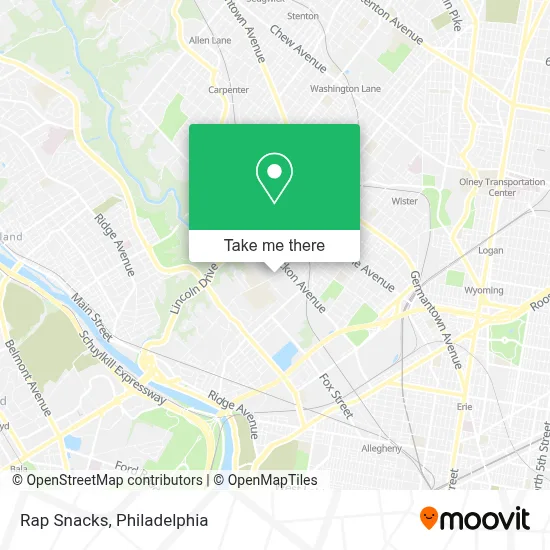 Rap Snacks map