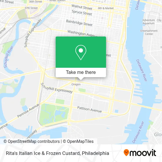 Rita's Italian Ice & Frozen Custard map