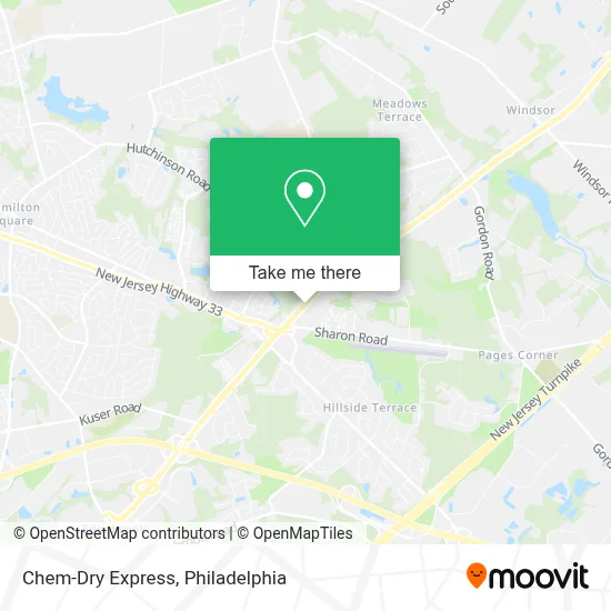 Chem-Dry Express map