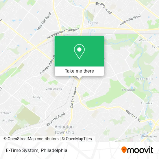 E-Time System map