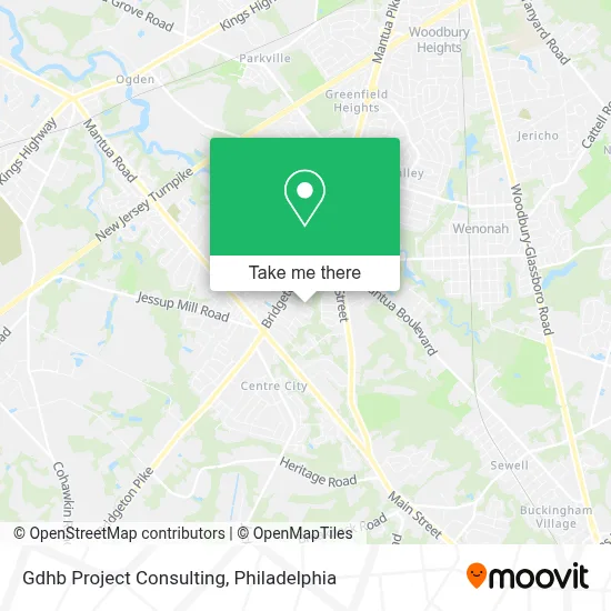 Gdhb Project Consulting map