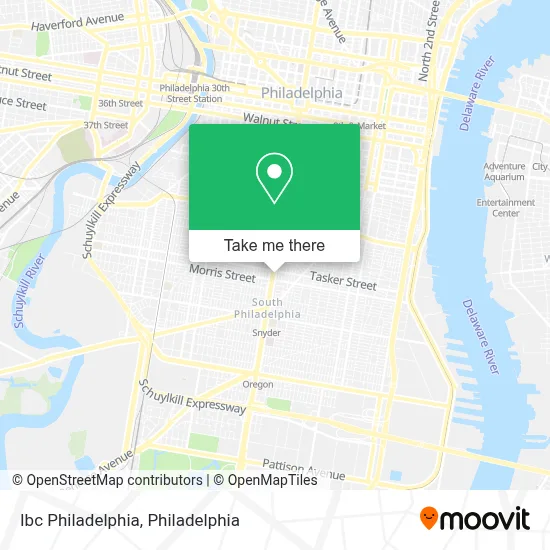 Ibc Philadelphia map