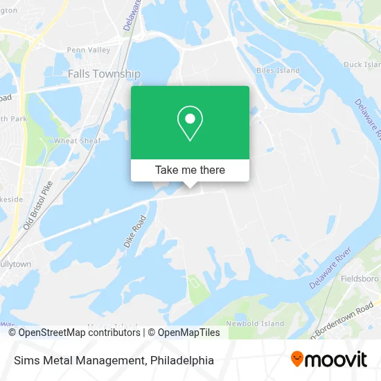 Sims Metal Management map
