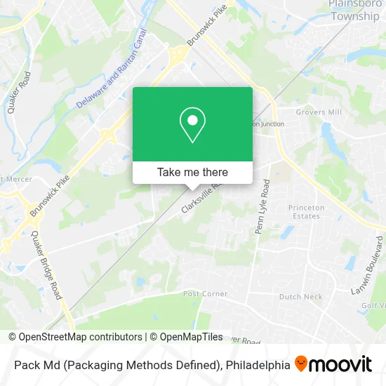 Pack Md (Packaging Methods Defined) map