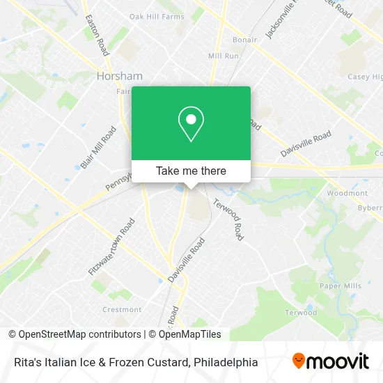 Rita's Italian Ice & Frozen Custard map