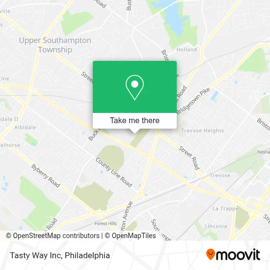 Tasty Way Inc map
