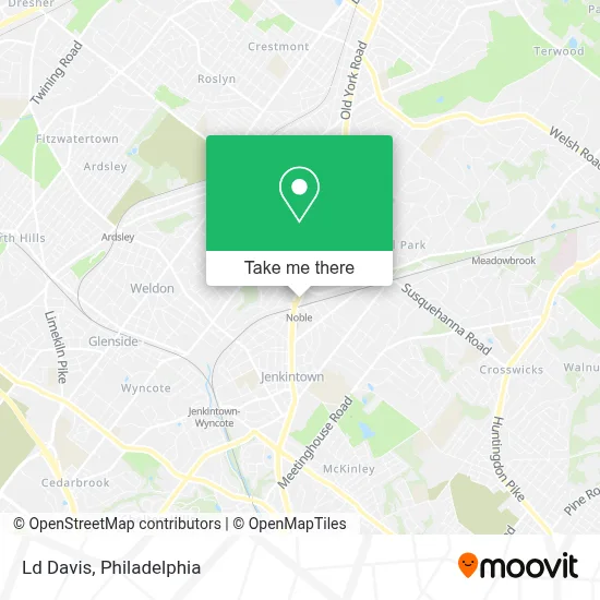 Ld Davis map