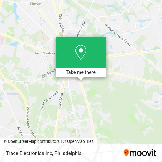 Trace Electronics Inc map