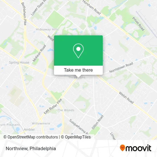 Northview map