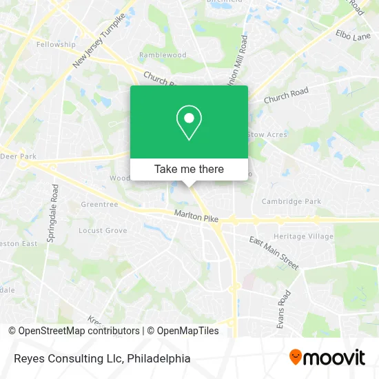 Reyes Consulting Llc map