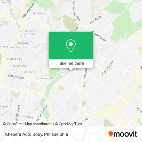Khepera Auto Body map