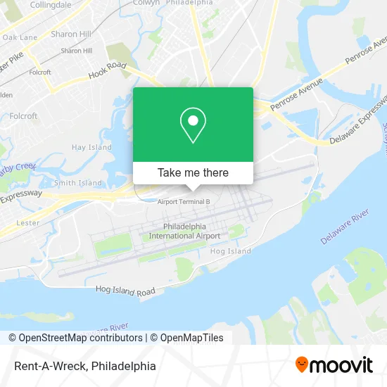 Rent-A-Wreck map