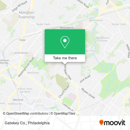 Gatekey Co. map