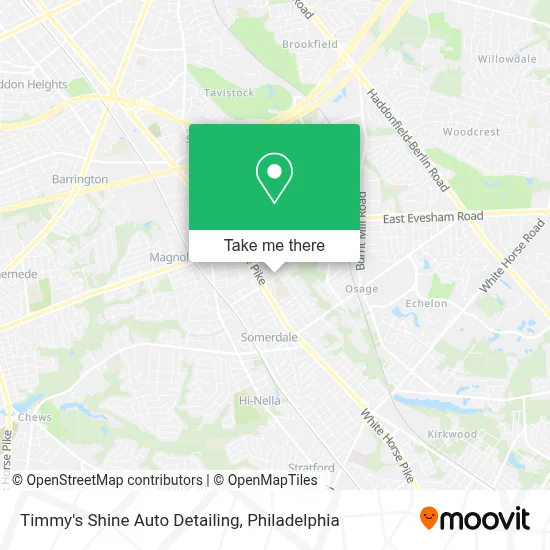 Timmy's Shine Auto Detailing map