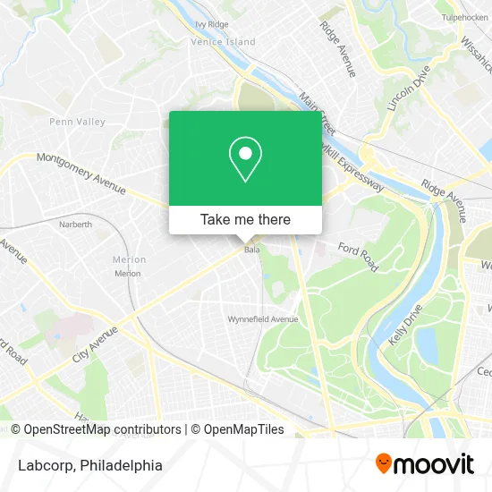 Labcorp map