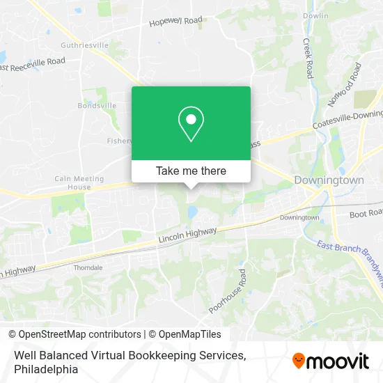 Well Balanced Virtual Bookkeeping Services map