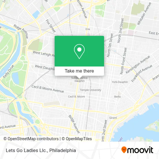 Lets Go Ladies Llc. map
