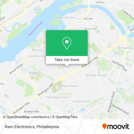 Ram Electronics map