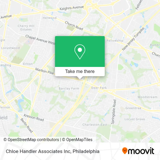 Chloe Handler Associates Inc map