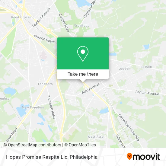 Hopes Promise Respite Llc map