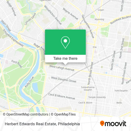 Herbert Edwards Real Estate map