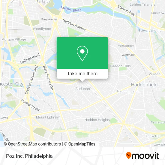 Poz Inc map