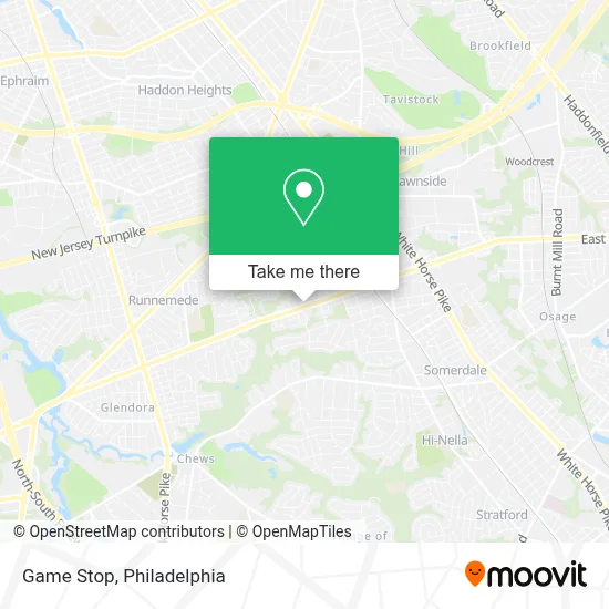 Game Stop map
