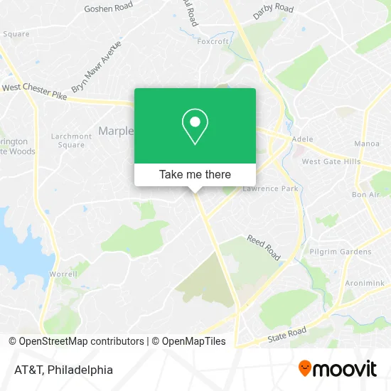 At&T map