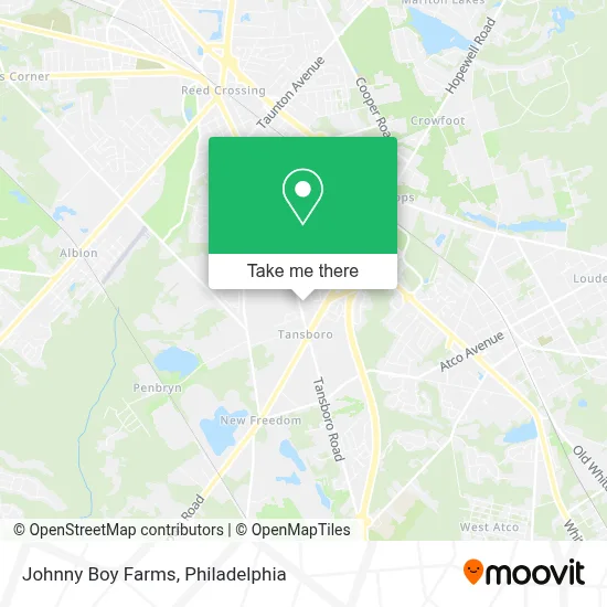 Johnny Boy Farms map