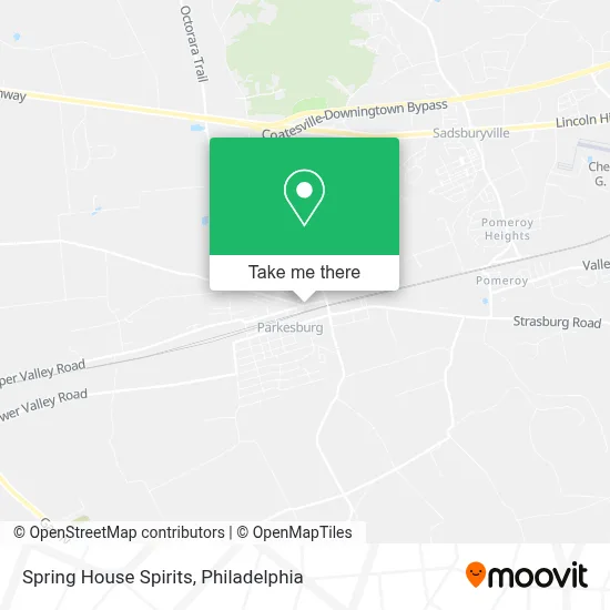 Spring House Spirits map