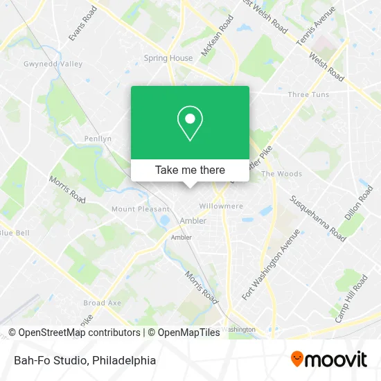 Bah-Fo Studio map