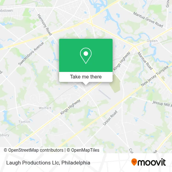 Laugh Productions Llc map
