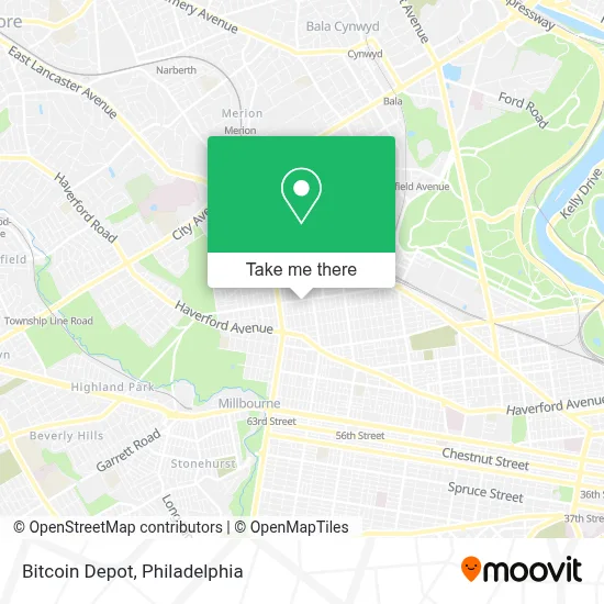 Bitcoin Depot map