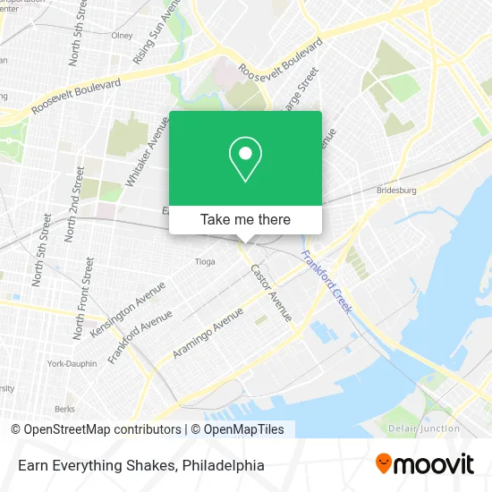 Earn Everything Shakes map
