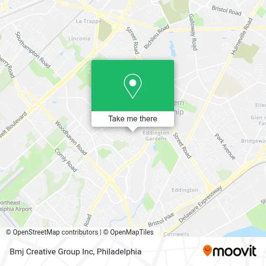 Bmj Creative Group Inc map