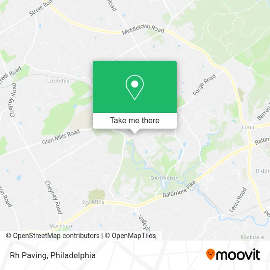 Rh Paving map
